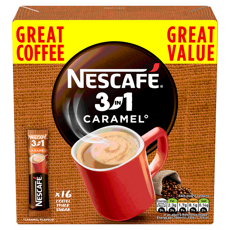 Nescafe caramel best sale